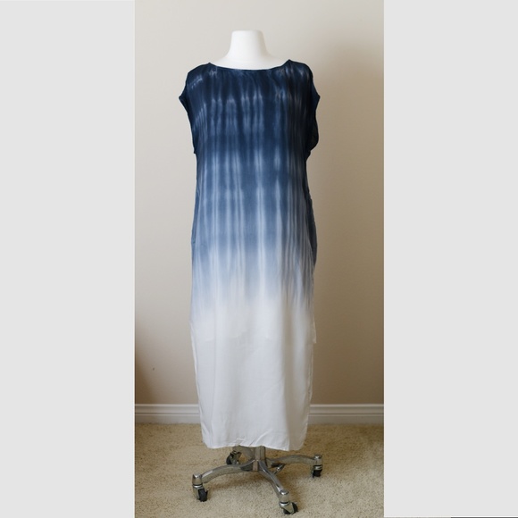 NEW Anthropologie Cloth & Stone Dip Dye Tunic Dress - Picture 6 of 12